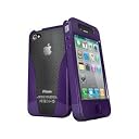 iSkin ハイブリッドケース solo vu for iPhone 4/4S Purple UNSLVU4-PE