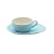 Nigella Lawson Living Kitchen Cappucino Cup & Saucer Set/2 Blue
