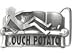 Couch Potato Belt Buckle