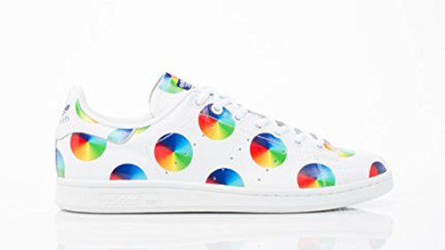 Adidas Men's Stan Smith Color Wheel Athletic Shoes 10.5