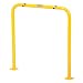Vestil HPRO-36-36-2 Yellow Powder Coat High Profile Machinery Guard, Welded Steel, 1-5/8" OD, 36" Length, 36" Height