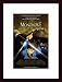 Princess Mononoke, Art Poster with Wood Frame, poster size: 11