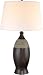 Cordoba Dark Brown With Fabric Table Lamp