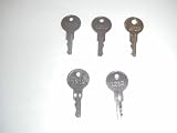 Replacement keys. For use with #2638 and #2670. For E-Z-GO G&E 1981-up.  (5 KEYS). FREE SHIPPING USA, EXCEPT ALASKA &HAWAII!