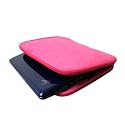 10" Slim Pouch For Samsung Netbooks - Hot Pink Faux Suede