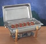 Review American Metalcraft ALLEGRT10 / Rectangular 9 Quart 18/10 Stainless Steel Chafer