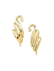 14K White Gold Earrings Jacket