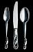 Georg Jensen Blossom Child,s Fork 6 1/8,,, Import Item Allow 8-12 Week/3084082