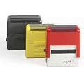DAS ORIGINAL seit 1982 - Wagraf 1s Stempelautomat - Stempel - Adressstempel - Firmenstempel incl. individuller Textplatte ca. 28.00 mm x 10.00 mm max. 3 Zeilen