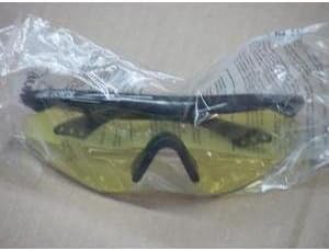 ENCON SAFETY PRODUCTS 05248314/19038332 NASCAR SAFETY GLASSES WITH YELLOW LENSES