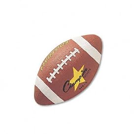 Click here to buy Champion Sports Youth Size Rubber Football.