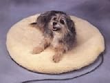 Pet Supplies : Allied Heated Pet Bed - ROUND 23" Diameter