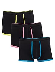 3 Pack Authentic Stretch Cotton Assorted Hipsters