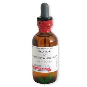 Standard Homeopathic Kali Mur Liquid 3X Cell Salt