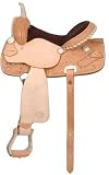 SILVER ROYAL Premium Flash Barrel Saddle