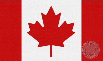 Canada 2 x 3 Nylon Flag