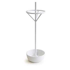 Balvi - Range-parapluie Essential blanc m?tal/c?ram
