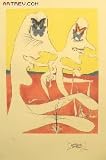 Salvador Dali, Butterflies of Anti-Matter - Lithograph on Deluxe Paper - 18.50x30.00