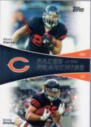 2011 Topps Faces of the Franchise #FO Matt Forte / Greg Olsen - Chicago Bears (Football Cards)