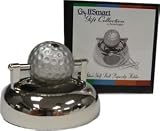 SILVER GOLF BALL PAPERCLIP HOLDER