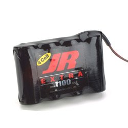 Extra Receiver Pack 1100mAh 4.8V NiCD Flat by JR