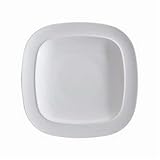 White Squares Dinner Plate