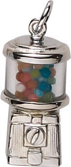 Childrens Toyshop  Jewelry : Gumball Machine Charm by Rembrandt Charms