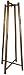 Asli Arts Model GBL325 Trellis Chime Hanger, Bamboo