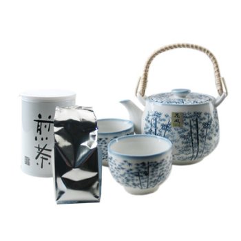 4 piece Japanese Tea Set w/ Tea 4 piece Japanese Tea Set w/ Tea