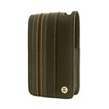 Crumpler Royal RoyiPod-004 iPod Classic Leather Pouch - Black/Grey
