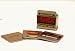 Coca Cola Coke Tin Coaster Set in Chrome Caddy - 4 Different Coasters