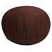 Large Kapok Zafu Meditation Cushion, Maroon
