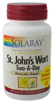 Solaray - St John's Wort Two-A-Day, 900 mg, 60 capsules