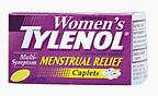 Product details for Tylenol Women'S Menstrual Relief Caplets24 sku 597070