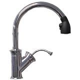 Blanco 157-060-CR Rados Pull-Out Kitchen Faucet, Chrome with Chrome Spray