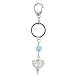 Jewelry : Murano Glass Heart Keychain
