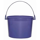 New Purple Plastic Bucket with Handle