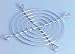 Electronics : FAN GRILL FOR 4-5/8" FANS CHROME