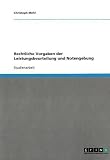 Produkt-Bild: Rechtliche Vorgaben der Leistungsbeurteilung und Notengebung