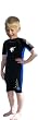 Size 2 (3-4Yr) Blue Childrens shortie wetsuit. 2mm neoprene