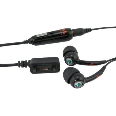 Childrens Toyshop  Electronics : Sony Ericsson® Stereo Portable Handsfree HPM-70 W/ Fast Port Jack Connector (Jet Black) For SE K810i