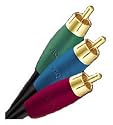 AudioQuest class X component video cable - RCA plugs 2m (6.56') 3-cable set