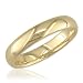 Comfort Fit Polished 10k Gold 4mm Band, Size 8