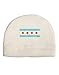 TooLoud Distressed Chicago Flag Design Child Fleece Beanie Cap Hat White