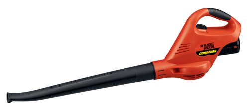Black & Decker 18-Volt Cordless Broom Hard Surface Sweeper #NS118