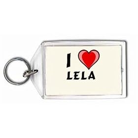 I Love Lela Keychain