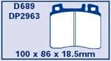 EBC Brake DP2963 Front Premium Organic Pads