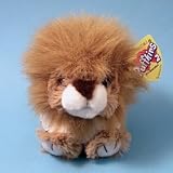 Puffkins 2 Dillion Lion Stuffed Plush Animal