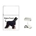 Afghan Hound Black Flip Top Lighter
