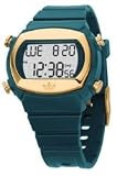 Adidas #ADH6016 Candy Teal Gold Digital Sports Watch